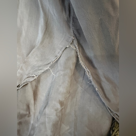 Johnny Was Gray Tunic Top with Orange Embroidery - Picture 8 of 13